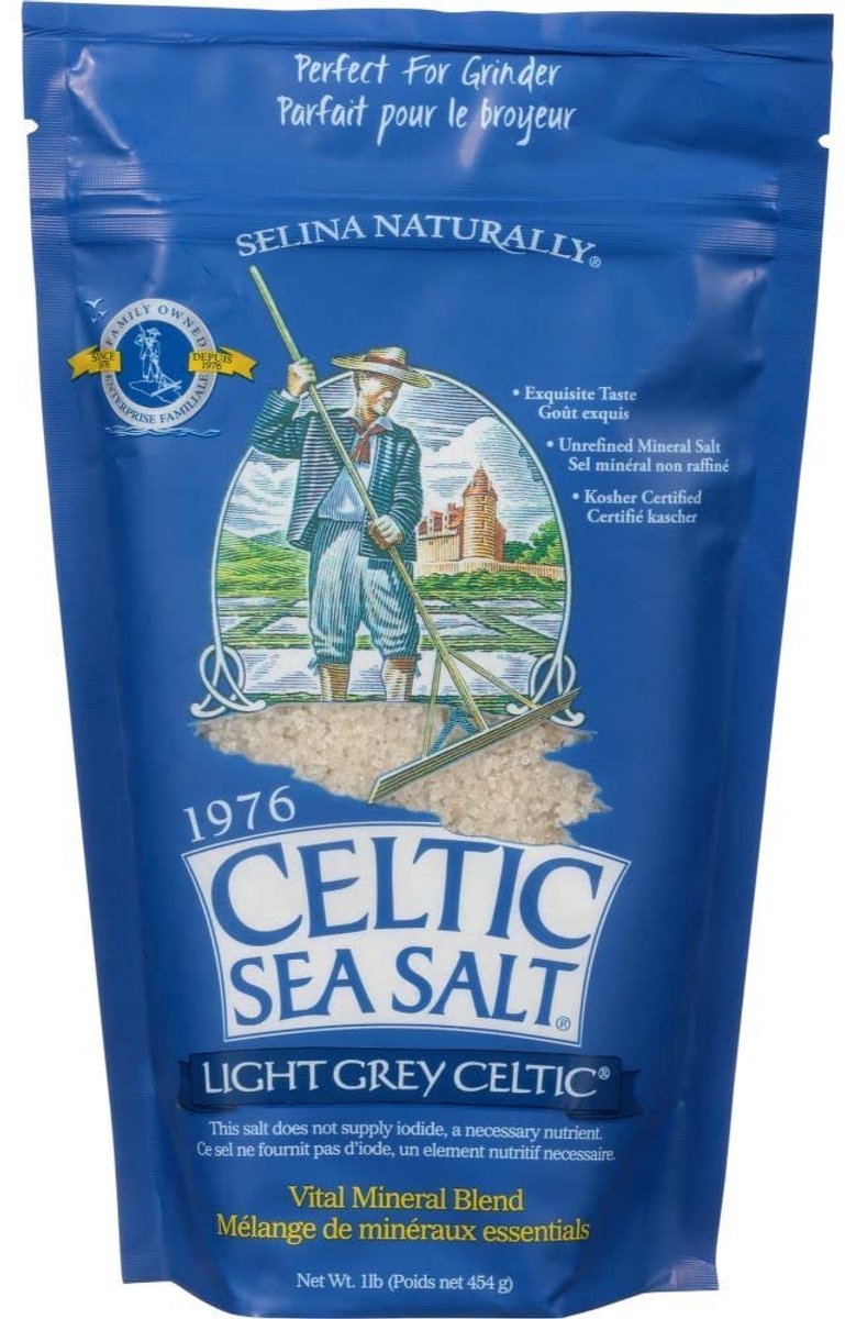 Celtic Sea Salt - Light Grey Celtic, Vital Mineral Blend (454 g)
