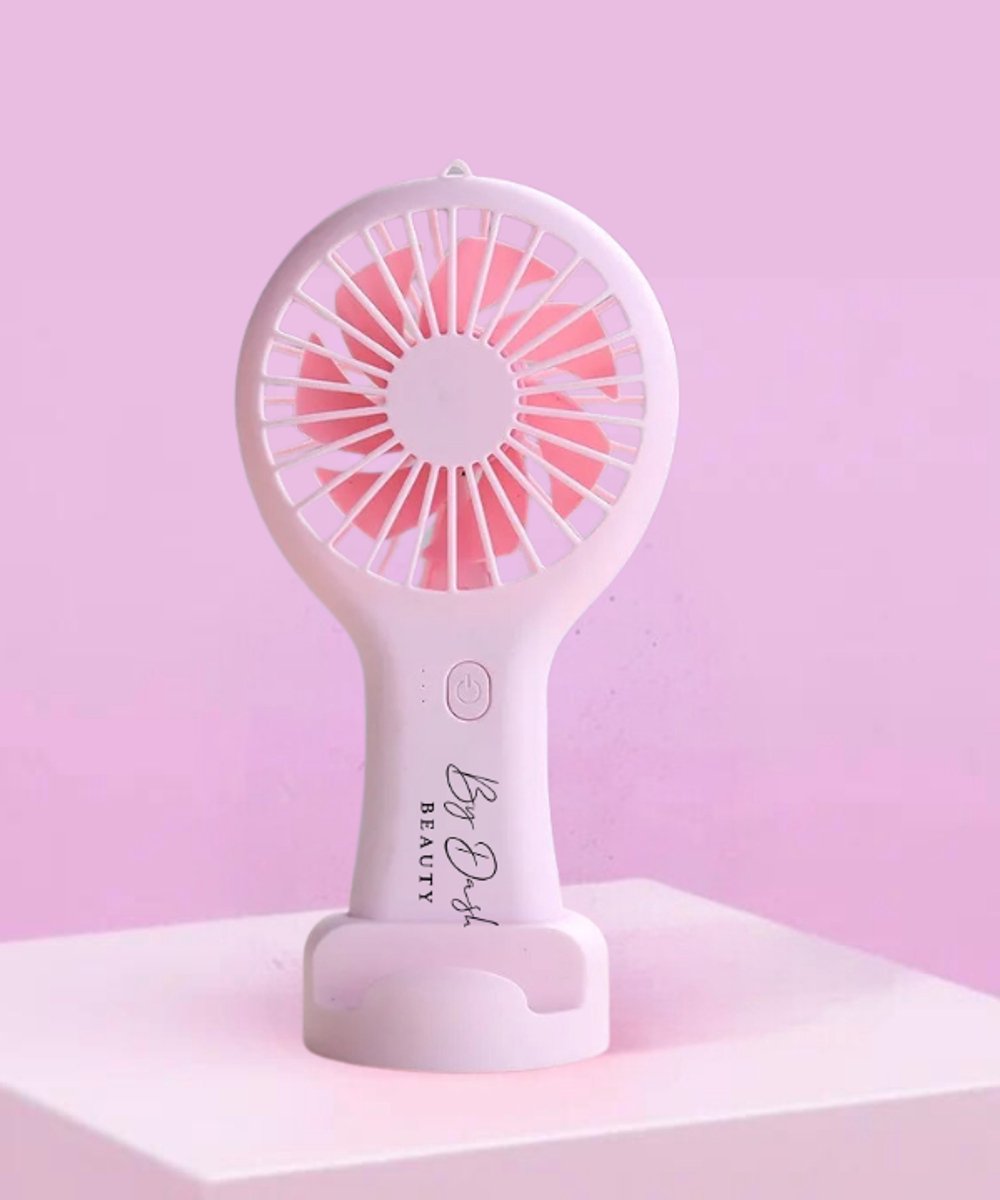 By Dash Beauty - Handventilator - Krachtige Verkoeling - Draagbaar & Oplaadbaar - Ergonomisch Design