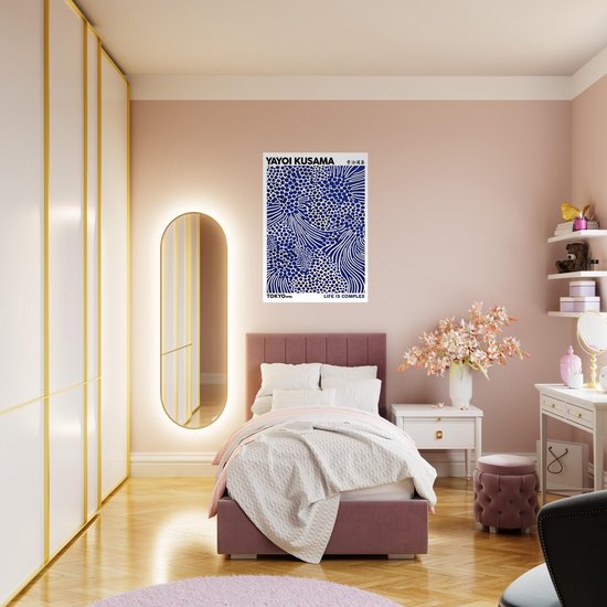 Affiche Yayoi Kusama - La Life est complexe 50x70 cm