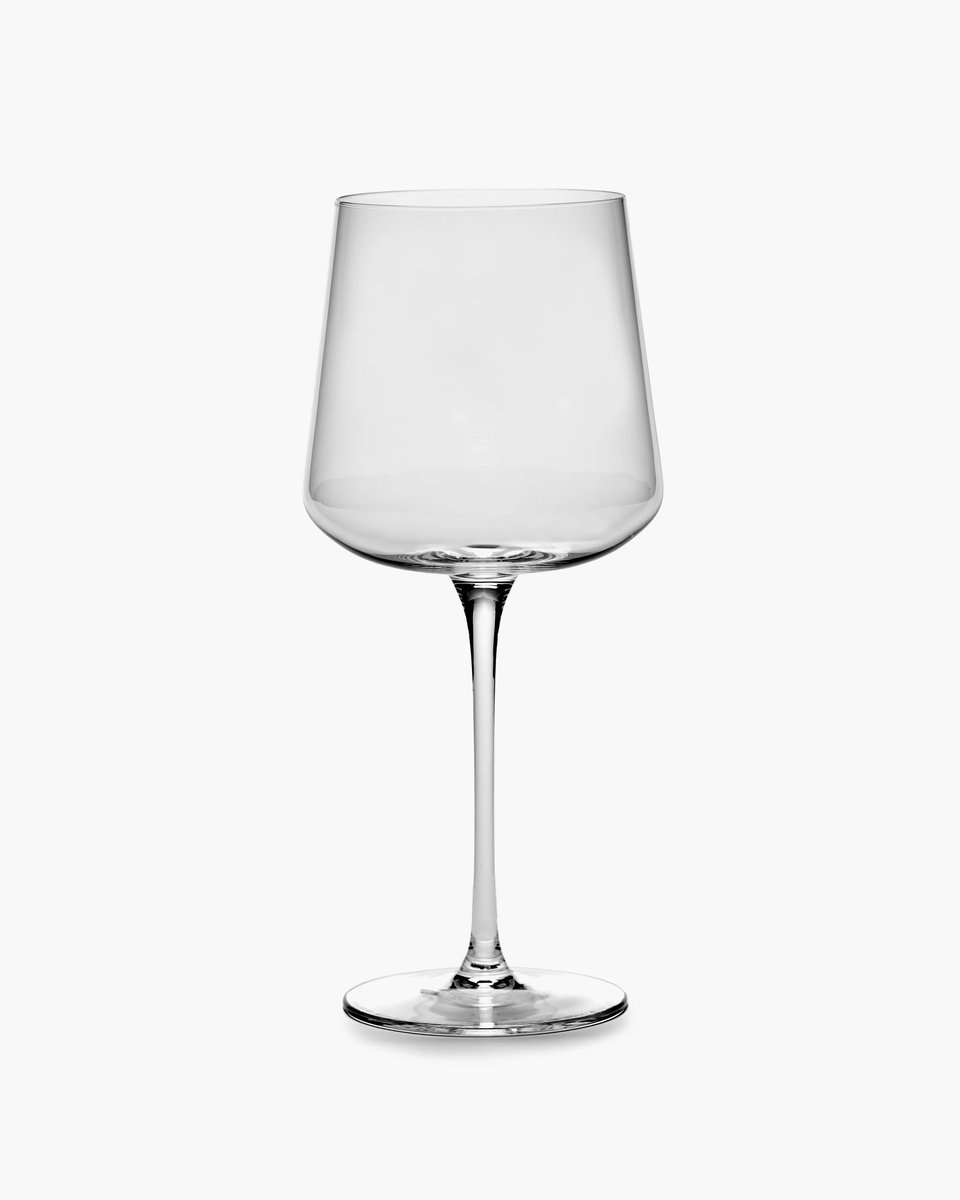 Serax Ann Van Hoey Nido rode wijnglas H23cm 60cl (set van 4)