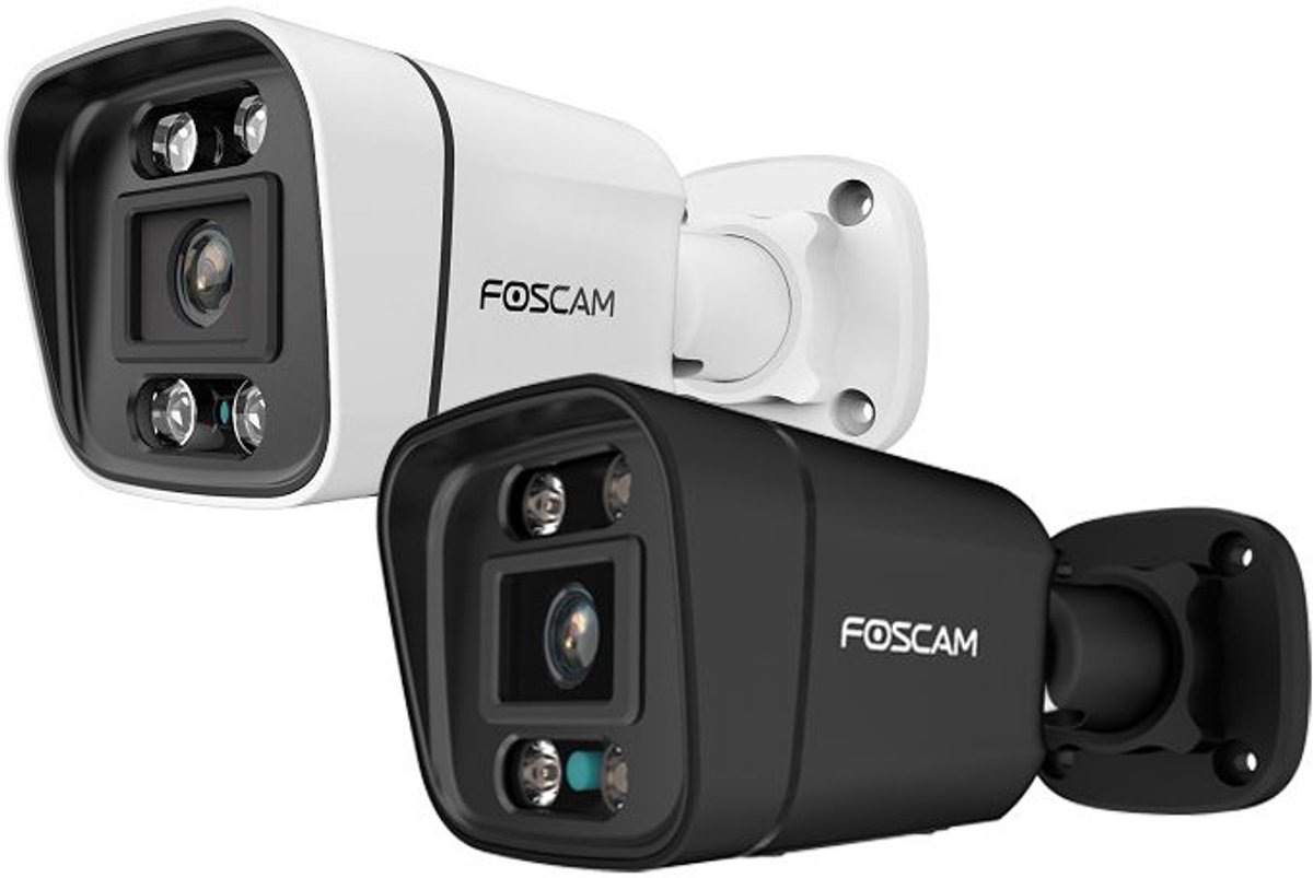 Foscam FNA108E-B4-2T-B Kit Beveiligingscamera Set - 4 Camera's - PoE - 2TB Geheugen - Kleurennachtzicht 20m - 8MP - Zwart – foto 7