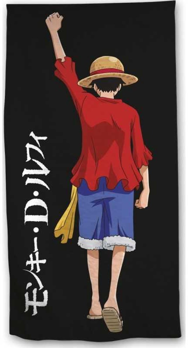 One Piece - Strandlaken - Badlaken - Handdoek - 70x140Cm - 100% Katoen.