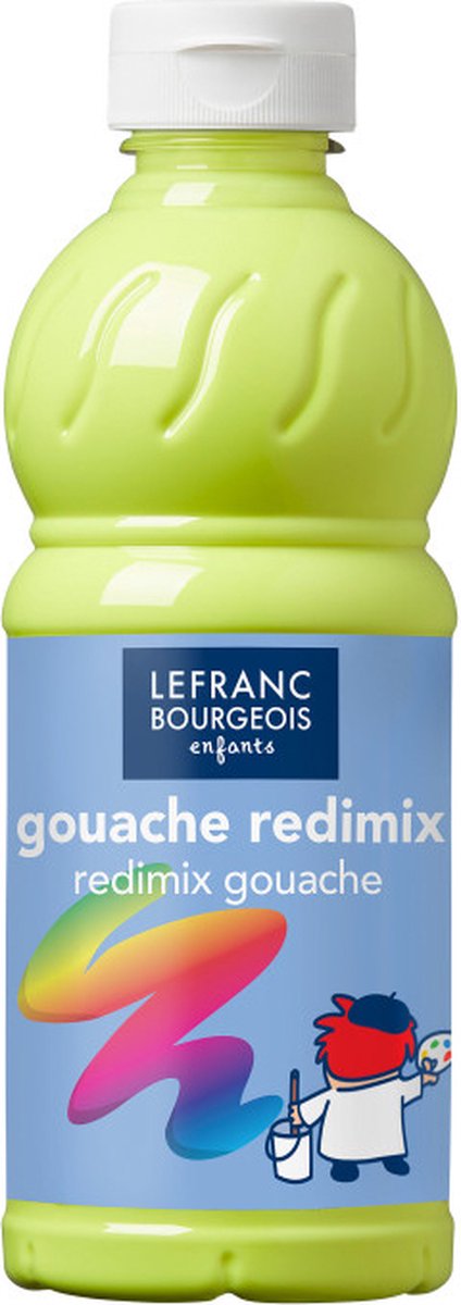 L&B Plakkaatverf Redimix Fluorescent Yellow 500ml