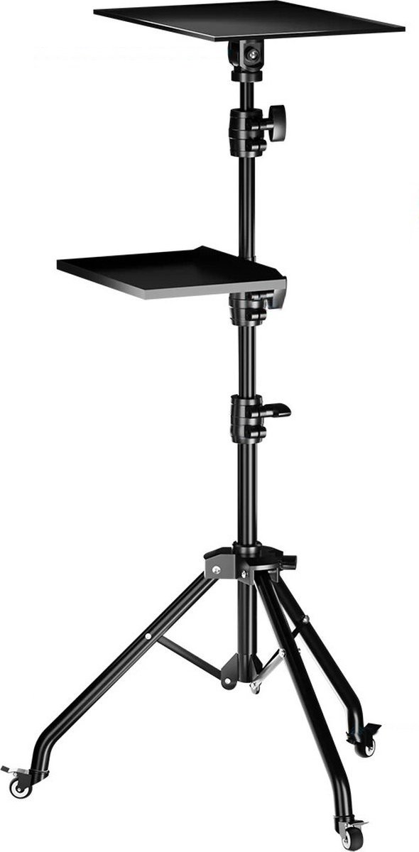 DailySupplies® Projector Statief - Beamer Standaard - Tripod Verstelbaar - Zwart