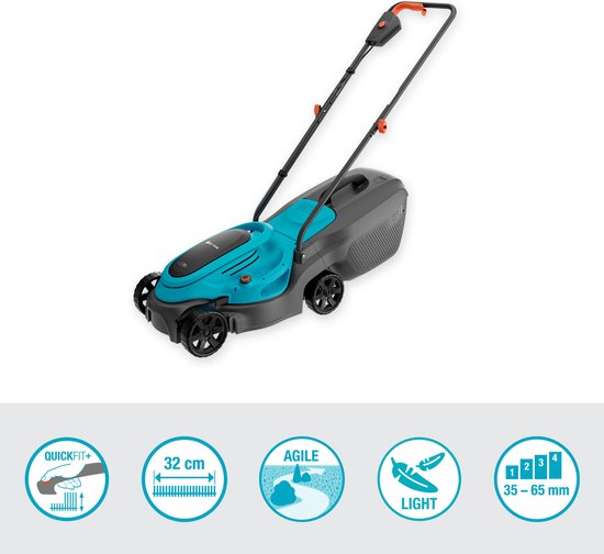 GARDENA Grasmaaier EasyMax 32/18V P4A Solo — afbeelding 3