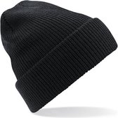 Scoby - Wintermuts - Beanie - Muts - Gehaakte - Hippe Muts - Winter accessoire - Zwart