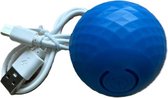 Hondenspeelgoed interactief - kattenspeelgoed interactief - bewegende bal - usb-C oplaadbaar – blauw