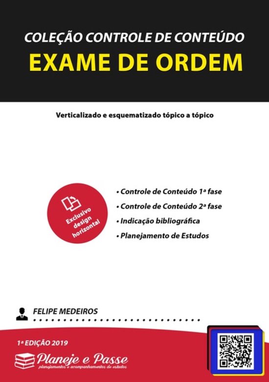Coleção Controle De Conteúdo Exame De Ordem Oab - cover