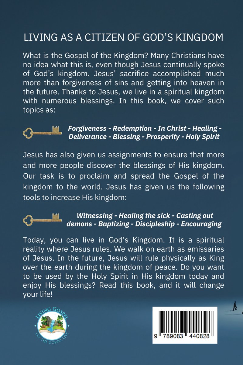 Living as a Citizen of God's Kingdom - back cover