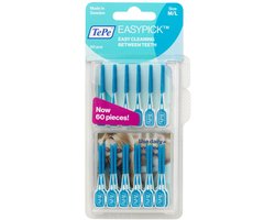 TePe EasyPick Blauw maat M/L – 60 stuks