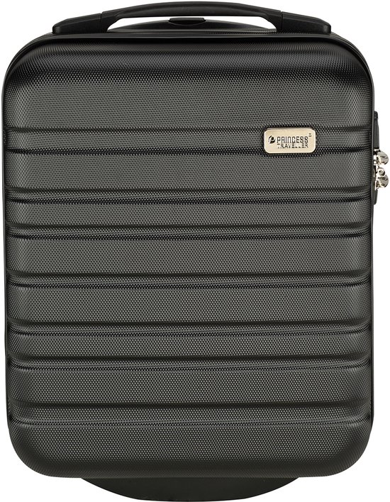 Princess Traveller Singapore - Underseater - Handbagage koffer - Zwart - ABS - 40x30x20cm - 19 liter
