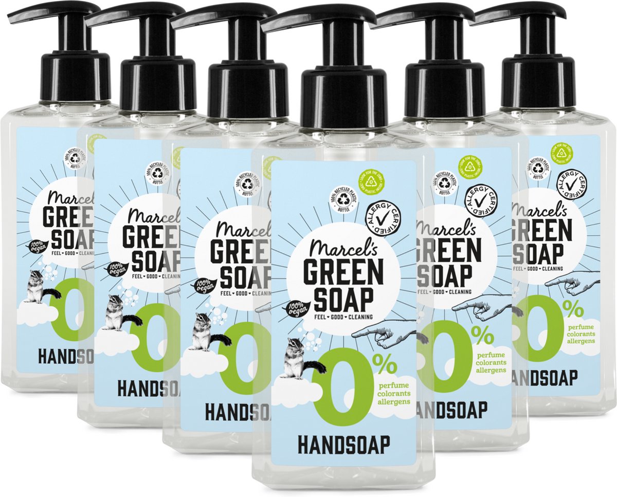 Goedkoopste Marcel's Green Soap Handzeep - 0 - 6 x 250ml