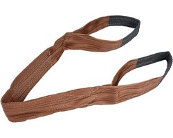 Kraanhefgordel 150 mm breed - zeer sterke platte hijsmiddelen - 6T belasting - mechanisch heffen - bouwwerkzaamheden - 2 m - inclusief html-content .