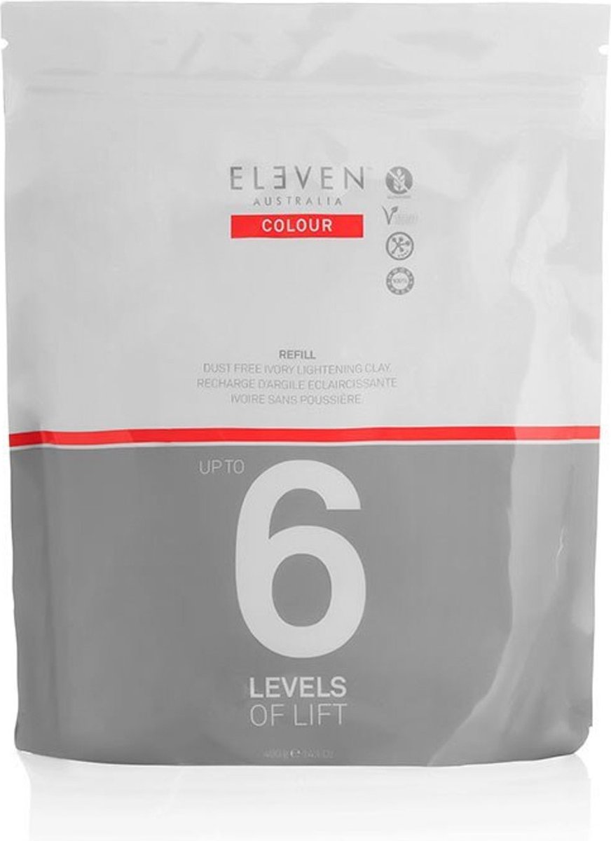 Eleven Color Bleach Clay 6 Levels of lift