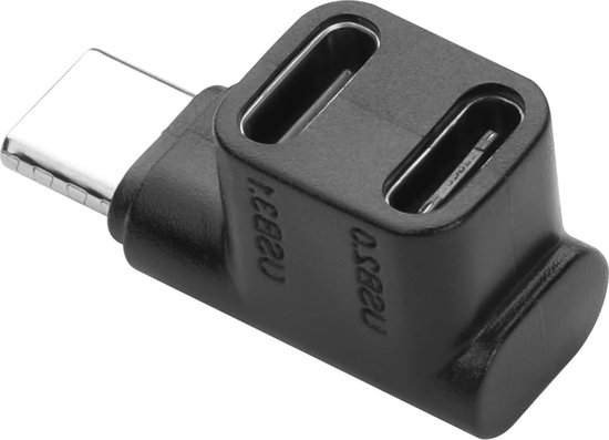 Data Splitter Adapter USB C Data Splitter Adapter - Dual 2-in-1 Connectors for 100W Fast ...