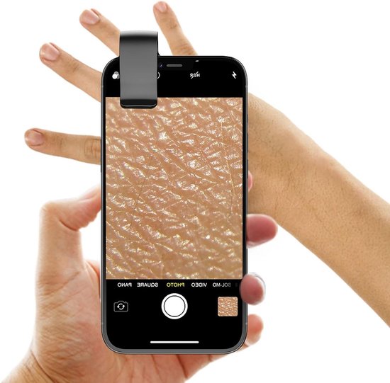 Telefoonmicroscoop met CPL voor kinderen - 200x mini-microscoop met universele clip, past voor alle smartphones om van microworld te genieten