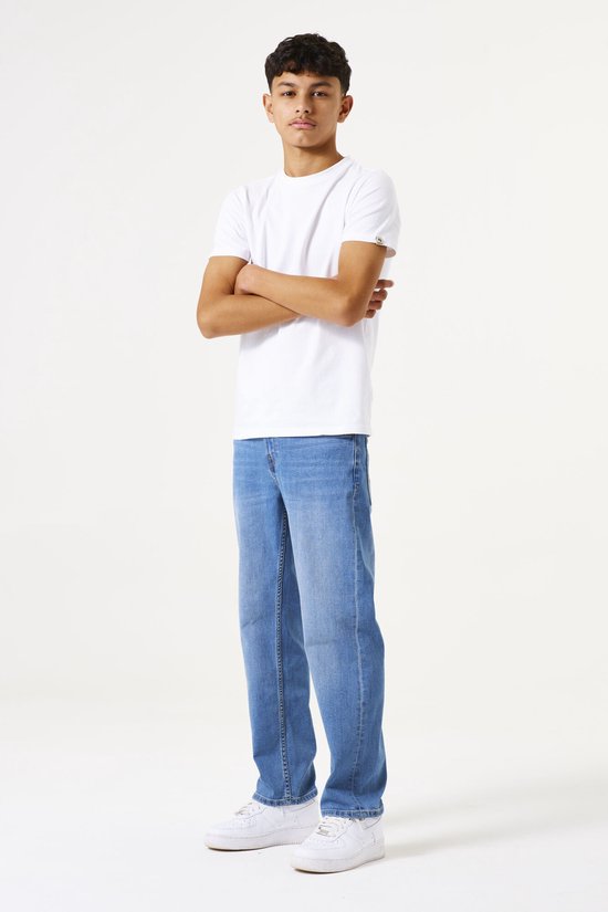 GARCIA Ilyano Jeans coupe droite Garçons Blauw - Taille 176