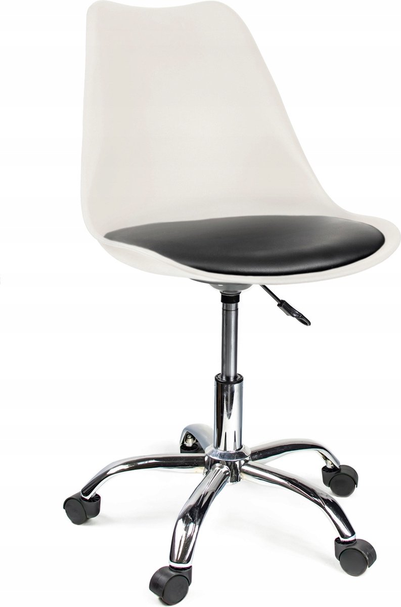 IGER stoel wit/zwart
