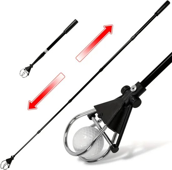 Livano Golfbalhengel - Golfhengel - Uitschuifbaar - Ball Retriever - Golf Accessoires - Grote Versie van Livano — afbeelding 2