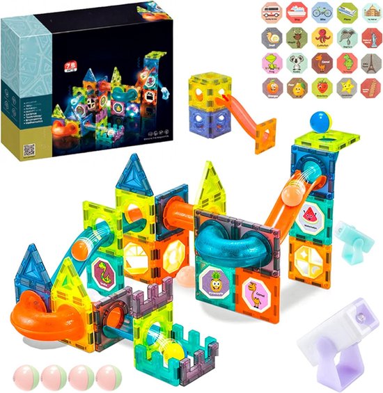 Knikkerbaan Magnetisch - Knikkerbaan - Magnetisch Speelgoed - Magnetic Toys