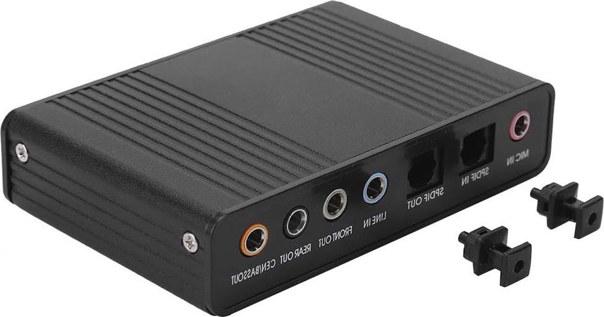 USB-audiocontrole 6-kanaals codecs/DM-HD10 - Computer Externe 5.1 geluidskaart voor karaoke-opname - PC laptops desktops .