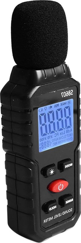 Extech 407732 digital noise level meter type 2/35 to 130 dB