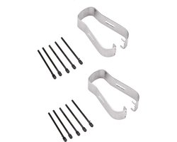 Touch Stylus Tool Tips Penpunten Vervanging Set - Universele Tips Voor Galaxy Note 3/4/5 S Pen - zwart .