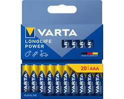 Varta Longlife Power AAA Blister 20 (10+10)