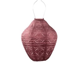 Lumiz Solar Tuinverlichting - Tuinverlichting op zonne energie - Tuinverlichting - Buitenlampjes - Tuinverlichting op zonneergie - Buitenverlichting - Decoratie - Mandela Jar - 30 cm - Koper