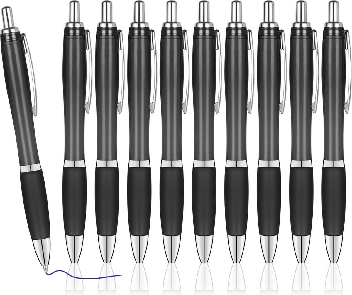 Kalebasvormige Balpen Blue Core - Zwart