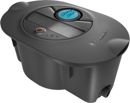 GARDENA AquaPrecise ondergronds irrigatiesysteem zonne-energie, 320 m², programmeerbaar, Bluetooth besturing