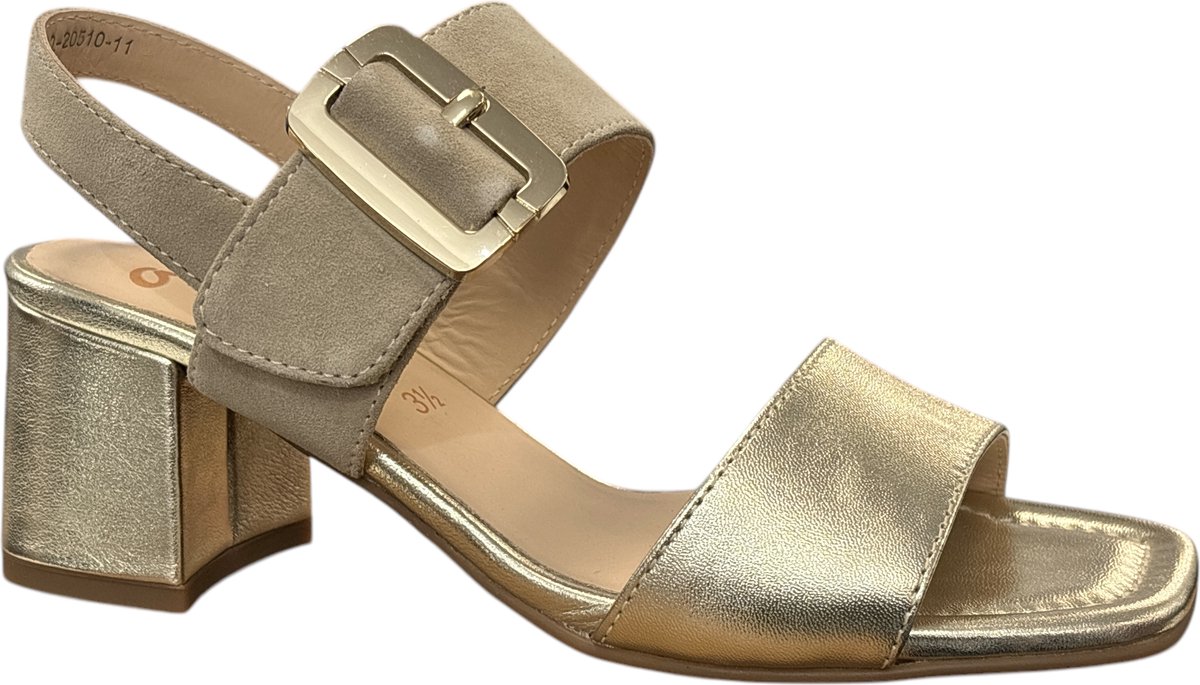 Ara Sandaal Beige/Goud - Maat 37,5