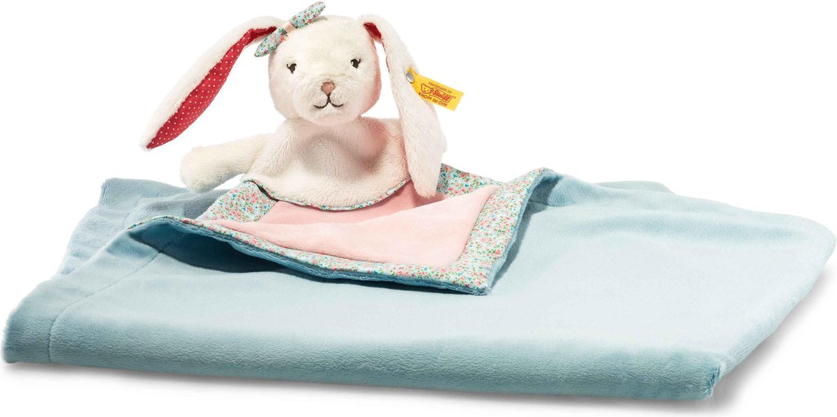 Steiff baby Blossom Babies rabbit cuddly blanket, mu - 68cm Steiff baby Blossom Babies rabbit cuddly blanket, mu - 68cm