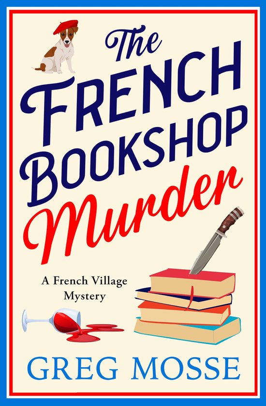A French Village Mystery 1 - The French Bookshop Murder - cover