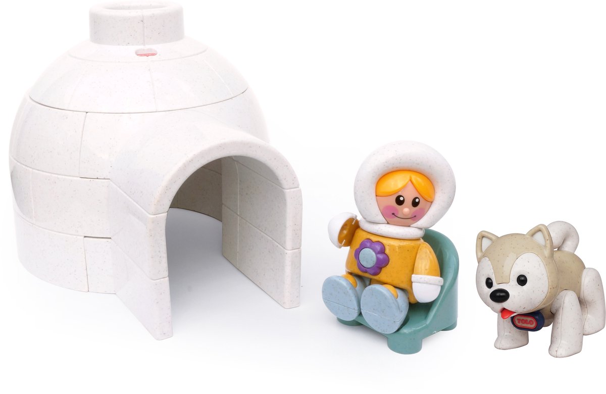 Tolo BIO speelgoed iglo set - educatief duurzaam speelgoed voor kinderen.
