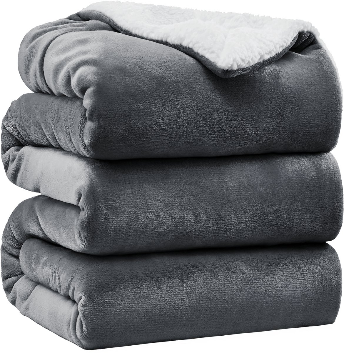 De 7 Beste Fluffy Dekens van 2026 VAIVE Luxe Sherpa Fleece Deken