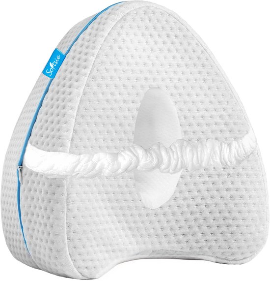 Softsie Kniekussen Voor in Bed - Beenkussen - Orthopedisch Kniekussens - Knie Kussen - Zijslaapkussen