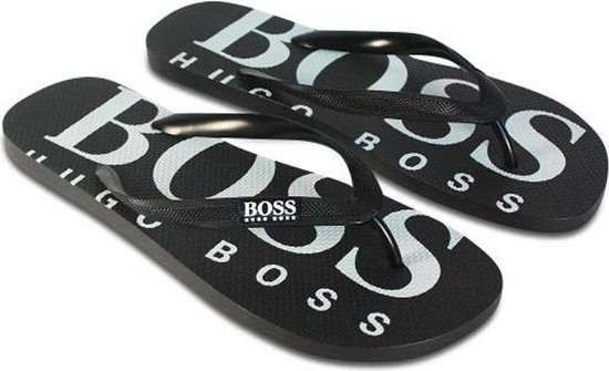 Hugo Boss - Heren Flip Flops Slippers Donker Blauw - 41-42 | bol.com