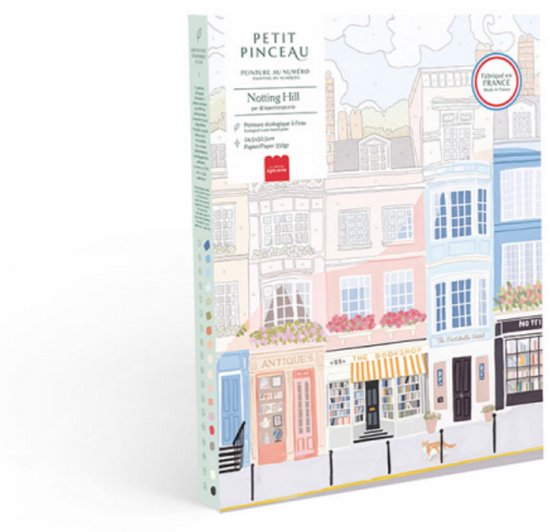 Doos van Paris schilderen op nummer