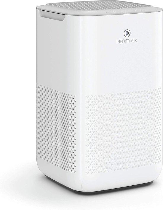 Medify Air MA-15 Luchtreiniger – 110 m³/u Air Purifier – HEPA H13 Filter – Nachtmodus & Touchpaneel – Luchtfilter tegen Hooikoorts, Allergieën & Huisstofmijt – Wit