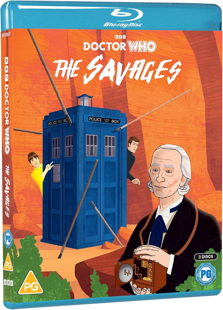 Doctor Who : The Savages - Blu-ray - Import