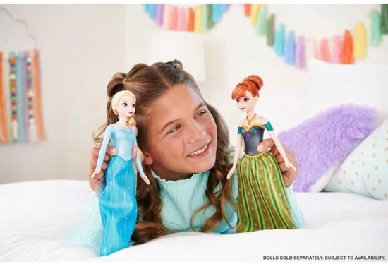 Frozen Anna Cantarina Muzikale Pop Meertalig Veelkleurig — afbeelding 2