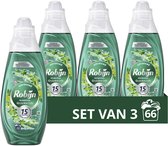Bol.com Robijn Advanced Quickwash Vloeibaar Wasmiddel - Spring Blossom - voor korte wasprogramma's - 3 x 22 wasbeurten - Voordee... aanbieding