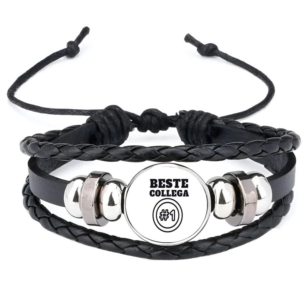 Akyol - beste collega armband zwart - Beste collega - teamgenoot - cadeau
