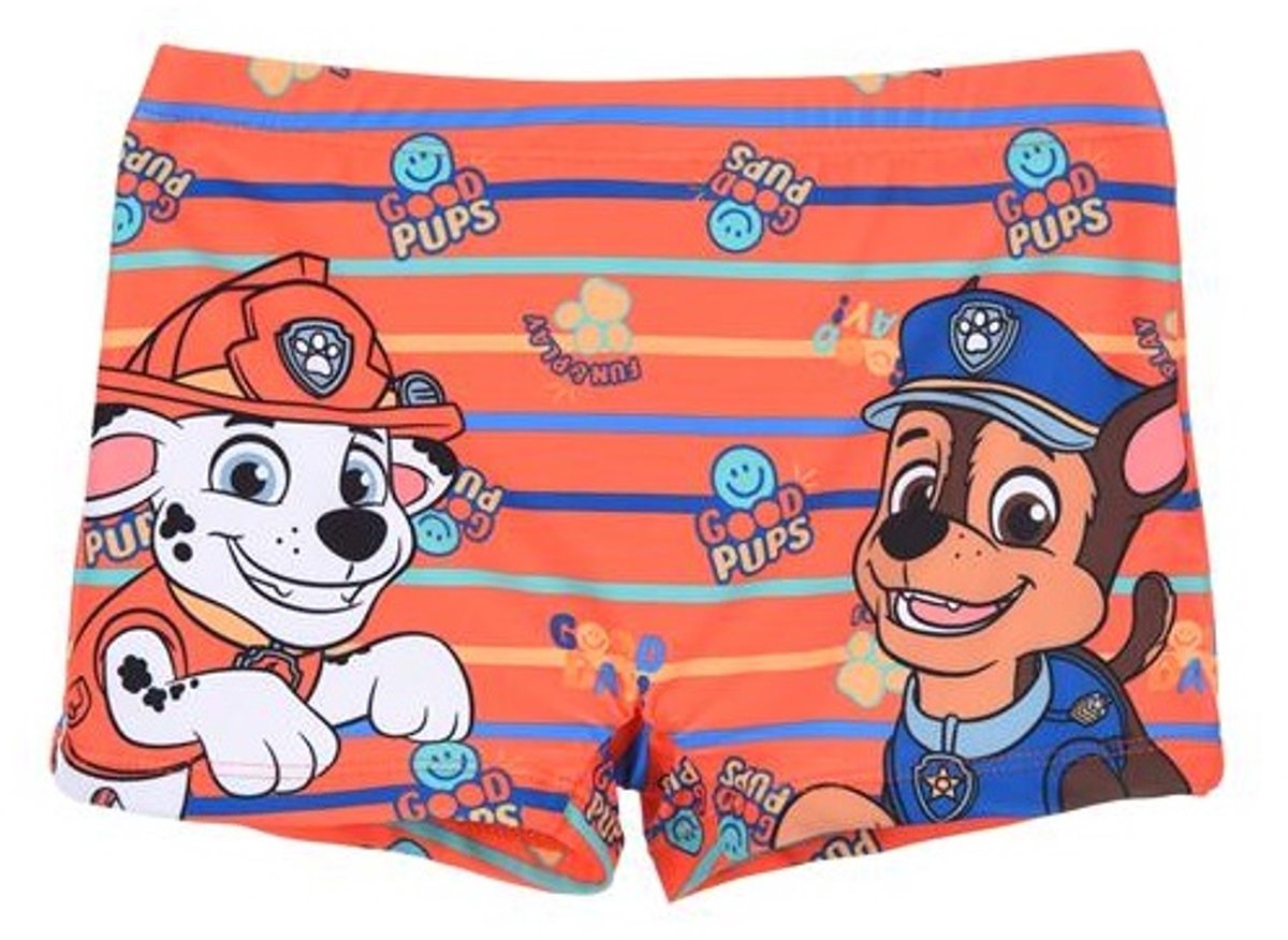 PAW Patrol - Zwembroek PAW Patrol - jongens - rood - maat 116