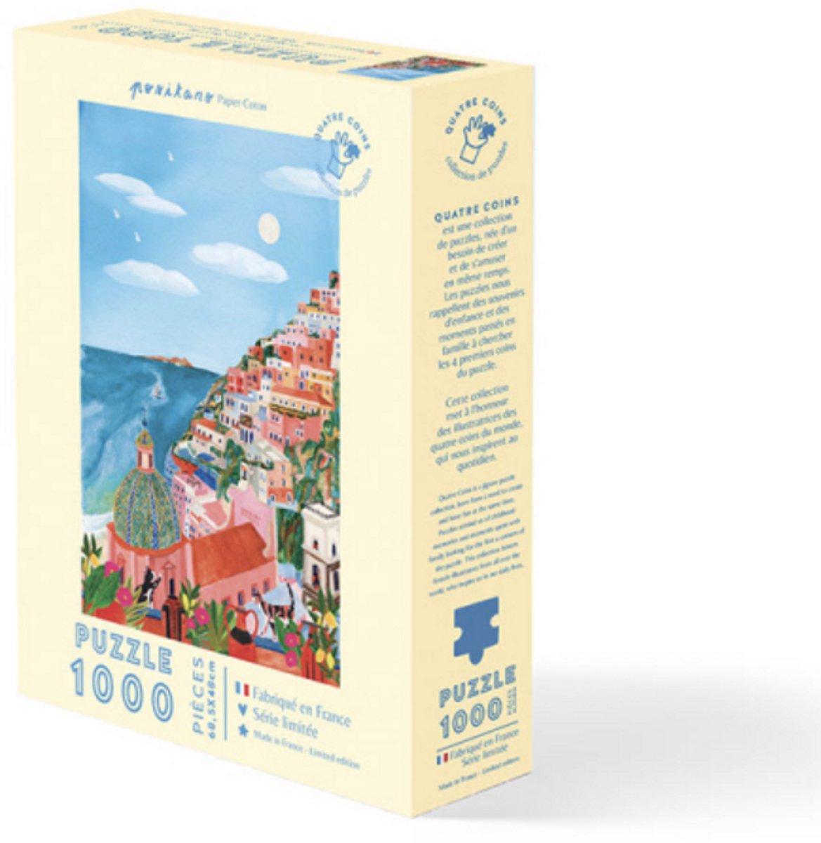 Le Petite Epicerie 1000 Stukjes PUZZLE "POSITANO" 735g 68x48cm kinderen en volwassenen