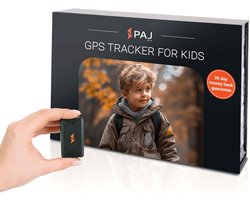 Mini GPS Tracker voor Kinderen en Senioren - Live Tracking met Alarmmeldingen - Compact en Betrouwbaar - Tot 20 Dagen Batterijduur