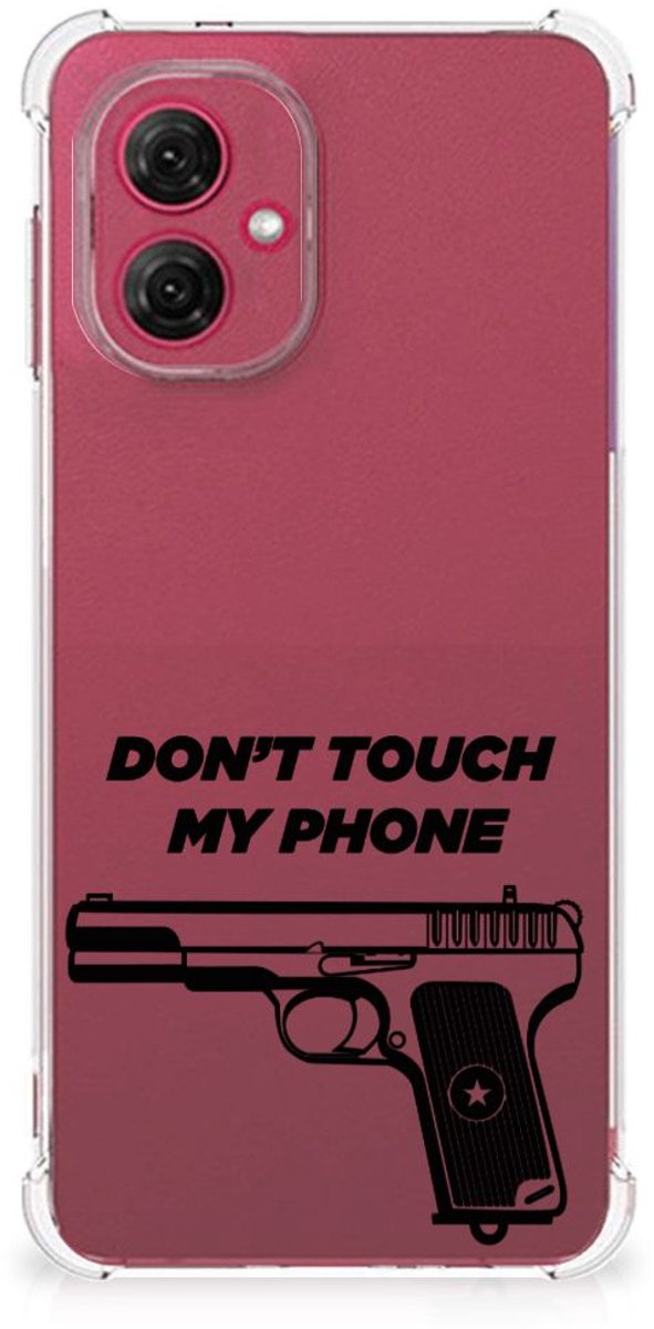 Motorola Moto G55 Anti Shock Case Pistol DTMP