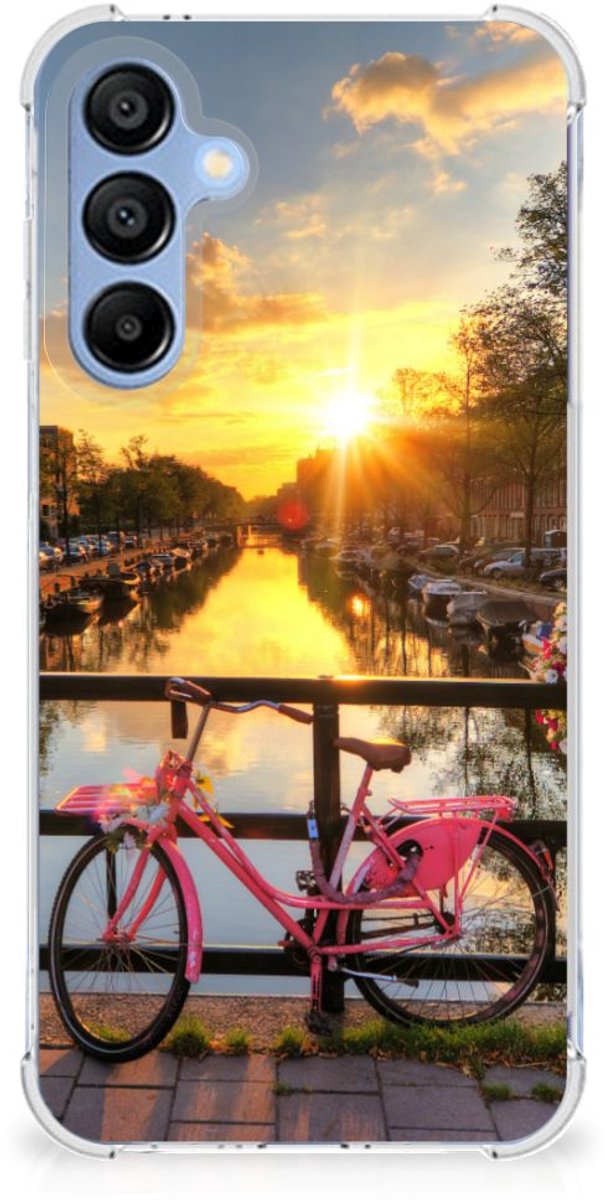 Samsung Galaxy A16 Telefoonhoesje met valbescherming Amsterdamse Grachten