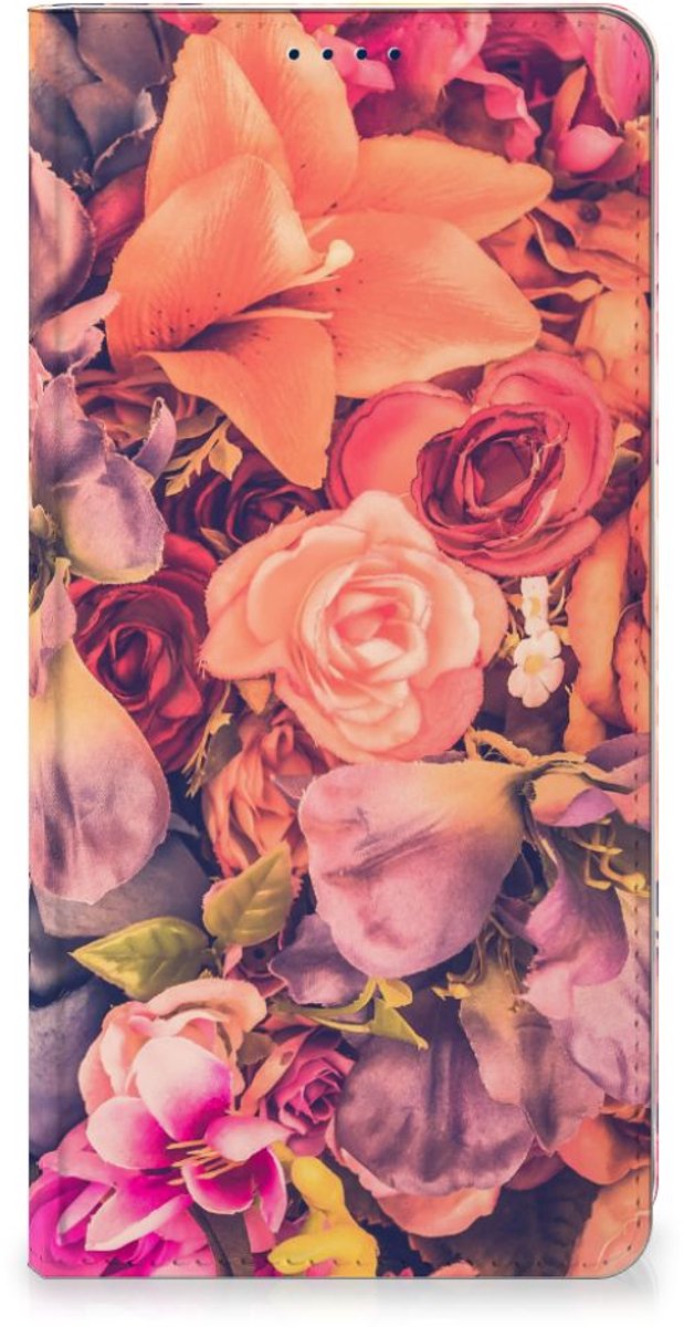 Standcase Hoesje voor OnePlus Nord 4 Smart Cover Bosje Bloemen